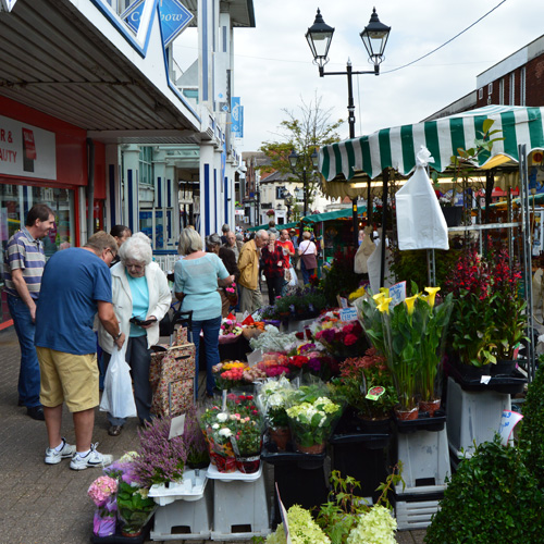 Victorian Flower Stall Halesowen Halesowen BID
